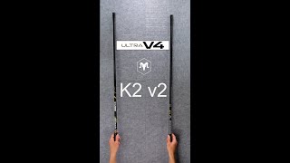 RamRods Archery Stabilizers Comparison ULTRA v4 vs K2 v2 shorts [upl. by Catlaina]