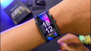 This Smartwatch Display BENDS  Nubia Watch Unboxing [upl. by Enawd]