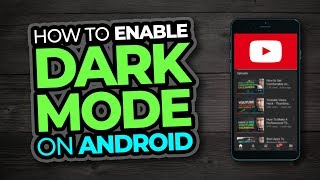 How To Enable Dark Mode On Youtube Android [upl. by Derna]