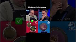 MASTERCHEF GÜNÜN YEMEKLERİ VE KAZANANLARI masterchef [upl. by Zicarelli]