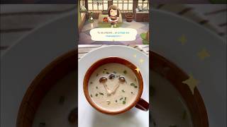 Le potage aux champignons dans Animal Crossing acnh [upl. by Odrick854]