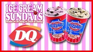 Ice Cream Sundays ♥ Dairy Queen Blizzards Review with Ben [upl. by Ontina]