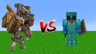 KobolediatorL Enders Cataclysm Vs Diamond Armor PlayerMe  Minecraft Mob Fight [upl. by Llenyr]