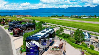 Discover Paradise in Montana  Polson Motorcoach Resort [upl. by Odnama]