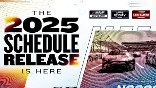 2025 NASCAR CUP SERIES SCHEDULE [upl. by Avle154]