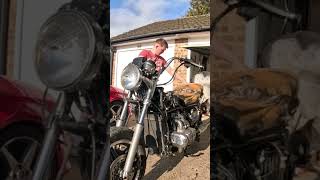 Gl1100 clutch plates stuck attempted 2 [upl. by Nanyt]