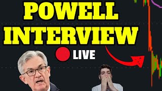 🔴WATCH LIVE FED JEROME POWELL SPEECH 1240PM  FED CHAIR INTERVIEW [upl. by Namilus]