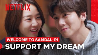 Ji Changwook and Shin Haesun Dream Together  Welcome to Samdalri  Netflix Philippines [upl. by Eikin]