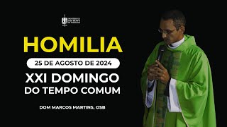 Homilia Dominical  XXI Domingo do Tempo Comum [upl. by Anyad]