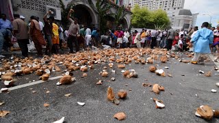 Thaipusam Festival at Penang 2015 37 [upl. by Esylle]