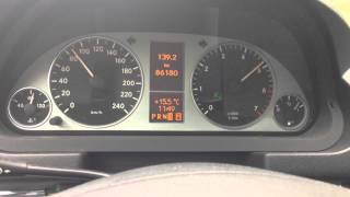 Mercedes Benz B200 Acceleration [upl. by Melba]