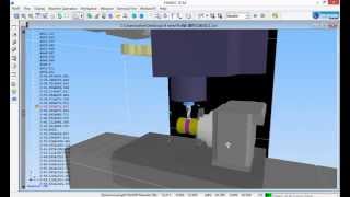 Swansoft CNC 4 Axis Simulation [upl. by Arok]