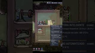 Como criar um BANCO DE BATERIAS no Oxygen Not Included oxygennotincluded pesterenan tutorial [upl. by Elbag]