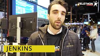 INTERVIEW JENKINS  PARIS GARE DE LYON  Téléthon Gaming 2019 [upl. by Miarhpe]