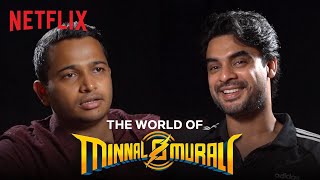 The World of Minnal Murali  Exclusive Interview  Tovino Thomas  Basil Joseph  Netflix India [upl. by Ahsuas770]