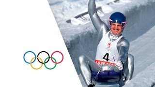 Georg Hackls First Olympic Gold  Albertville 1992 Winter Olympics [upl. by Annawak633]