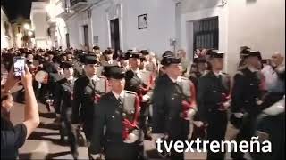 👮‍♀️Llegada de la Guardia Civil al Templo de Diana para la retreta militar [upl. by Erdnaid]