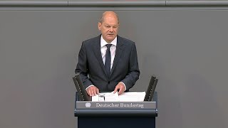 Ukraine pas de quotraccourciquot pour une adhésion rapide à lUE Scholz  AFP [upl. by Maggio]