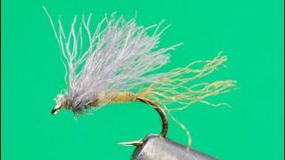 ALBERT’S SULFUR EMERGER  FLY TYING TUTORIAL [upl. by Annoel]