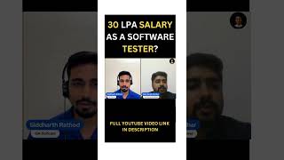 How Much Can You Earn As A Software Tester  QA Engineer Salary shorts salary softwaretesting [upl. by Birchard]