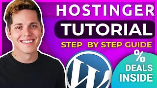 Hostinger Wordpress Tutorial  Hostinger Website Setup [upl. by Ladnek377]