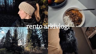 VLOGI 🍁 kauppareissu kotipuuhat ja lenkkeilyä [upl. by Atazroglam]