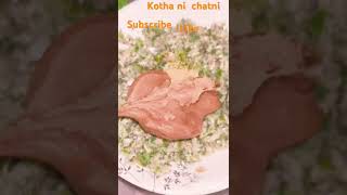 Kotha ni chatni [upl. by Fachanan]