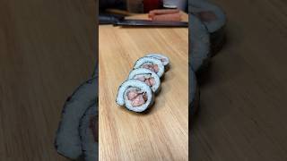 How to Make Kimbap with spam 🍚👨🏻‍🍳🔥 [upl. by Gnahc]