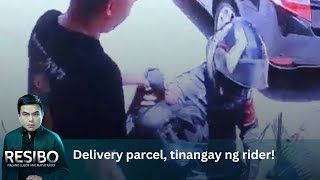 Delivery parcel tinangay ng rider  Resibo [upl. by Etterb951]