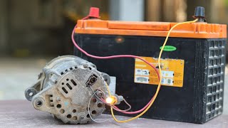 How to connection car alternator in English Subtitles  alternator wiring diagram [upl. by Akcired]