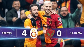 Galatasaray  A Hatayspor 40 HighlightsÖzet  Spor Toto Süper Lig  202223 [upl. by Nahor]