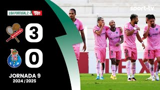 Resumo Leixões 30 FC Porto B  Liga Portugal Meu Super  sport tv [upl. by Cheyney601]