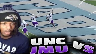 Wild Blowout JMU Vs UNC Cfb Highlights Reactions [upl. by Viglione198]