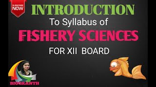 XII FISHERY SYLLABUS [upl. by Aina276]