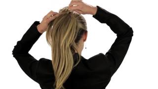 How To Put On a Hair2wear Ponytail  Christie Brinkley Collection [upl. by Jeraldine976]