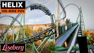 Helix  Front Row POV  Liseberg  Gothenburg Sweden [upl. by Airdnal]