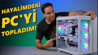 YENİ YAYINCI BİLGİSAYARIM  PC TOPLAMA VLOG  BEYAZ PC TOPLAMA [upl. by Allx]