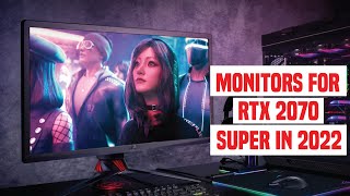 Best Monitors For RTX 2070 Super In 2022 [upl. by Bilek135]