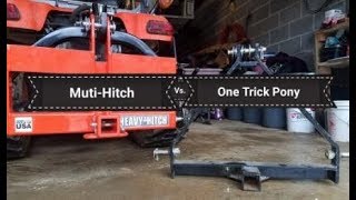 Heavy Hitch AKA Multi Hitch on Kubota BX [upl. by Phoebe]