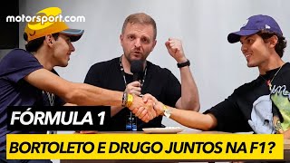 DRUGOVICH e BORTOLETO na mesma equipe de F1 Brasileiros falam sobre 2024 e ALÃ‰M na ASTON e MCLAREN [upl. by Akkim306]