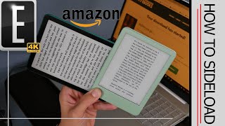 How to Sideload Books on Amazon Kindle Paperwhite Gen 12 [upl. by Erbua315]