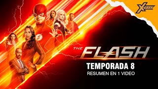 Flash Temporada 8 Resumen en 1 video [upl. by Llewop]