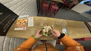 Inside Pizza Hut 1 Cesar Salad with Yoghurt Dressing [upl. by Nairam]