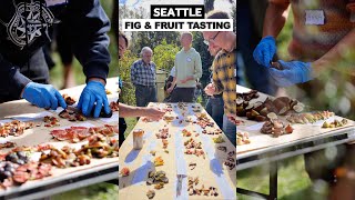 4th Annual Seattle Main Crop Fig amp Fruit Tasting  figs shorts fruit [upl. by Onirotciv317]