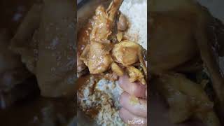 chickenfoodblogger viralvideo viralshort shorts PeopleVsFoodasianstreetfood [upl. by Candie]