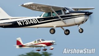 10 Hours of Airplanes EAA AirVenture Oshkosh ArrivalsDepartures MegaCompilation 2023 [upl. by Scrivings352]