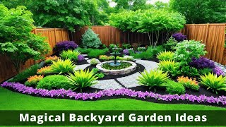 Magical Garden Ideas to Elevate Your Yard Transform Your Outdoor Backyard Garden Landscape Designs [upl. by Yderf]