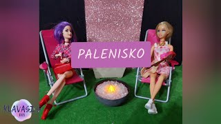 Stylowe Palenisko Ogrodowe dla lalek barbie DIY [upl. by Elakram]