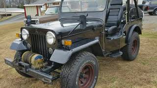 Mitsubishi Jeep J54 Diesel 33k original miles [upl. by Namhcan]