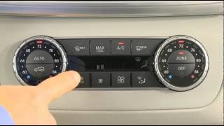 3Zone Automatic Climate Control  MercedesBenz USA MClass [upl. by Ashleigh]